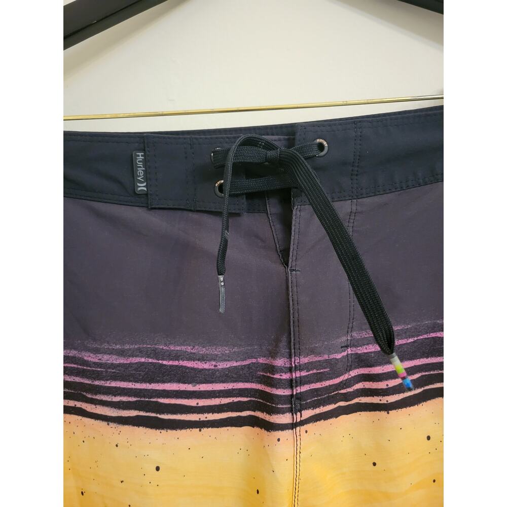 Hurley Phantom Overspray Men's Board Shorts Sunset Sz 30 - Picture 2 of 6